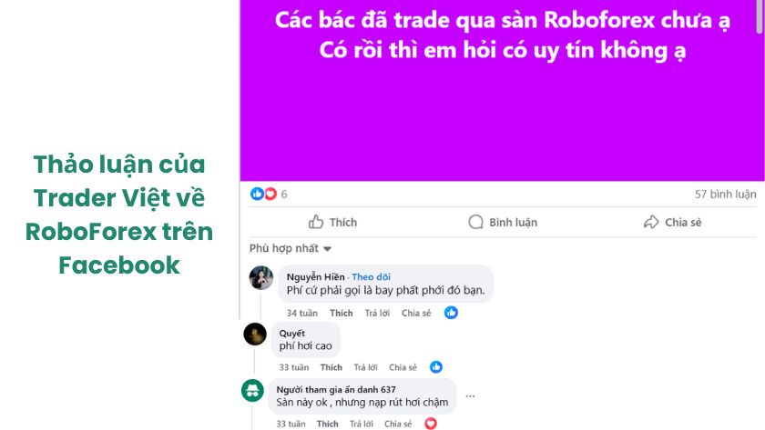 Feedback của Trader Việt về RoboForex