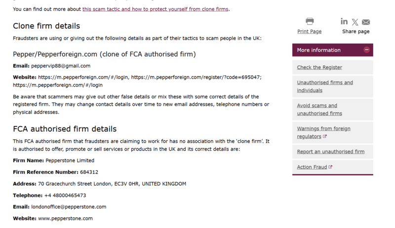 (Ảnh minh họa: Bảng kết quả chi tiết của một broker)