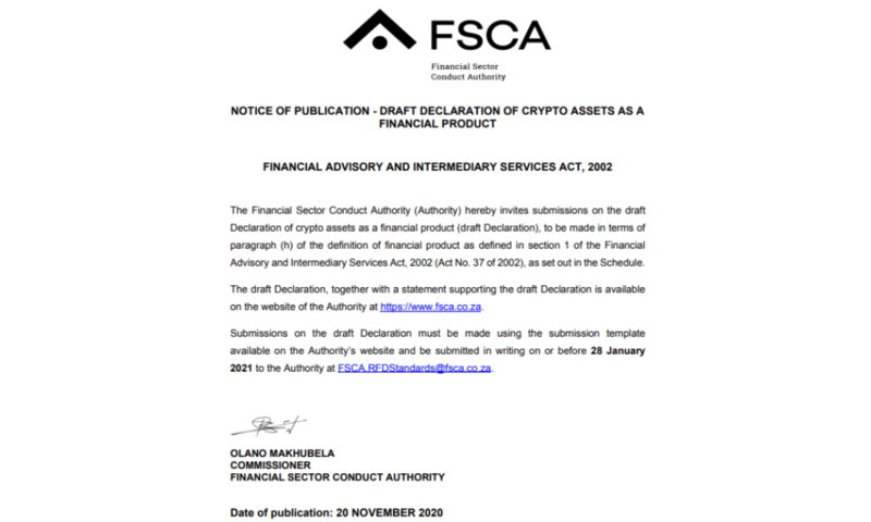 Tiêu chí hoạt động của FSCA Tiêu chí hoạt động của FSCA