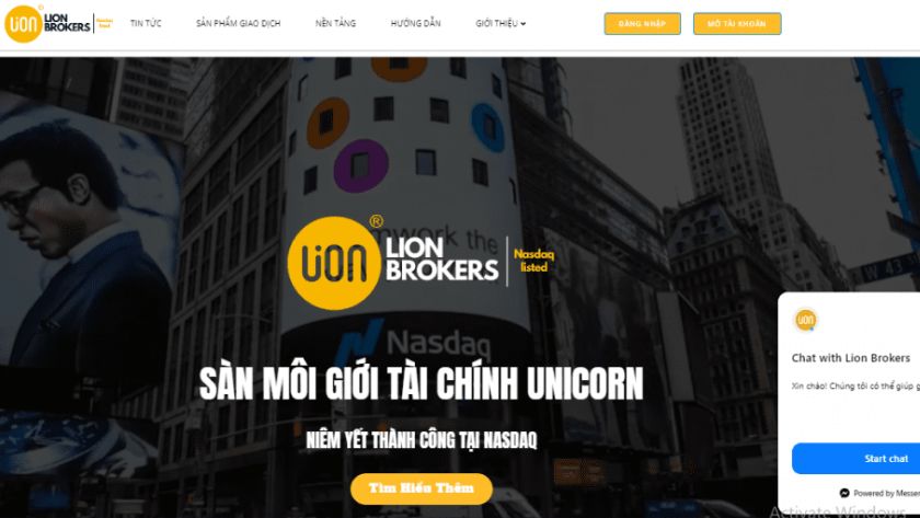 Thông tin pháp lý cơ bản về sàn LionBrokers 