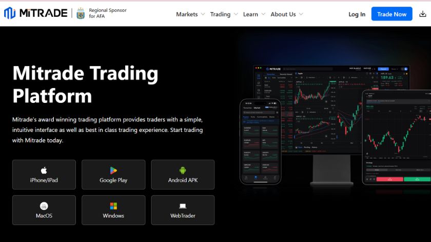 Nền tảng giao dịch Mitrade