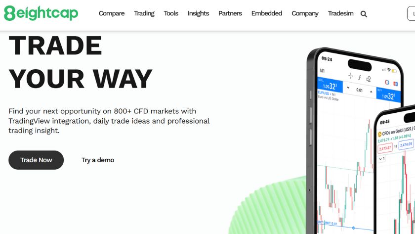 Tìm hiểu tổng quan về sàn Eightcap