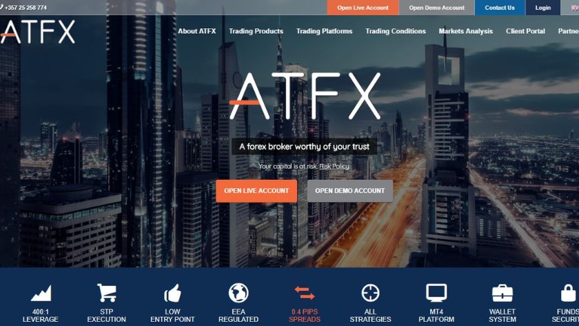 Đánh giá ATFX qua từng phiên diện cốt lõi