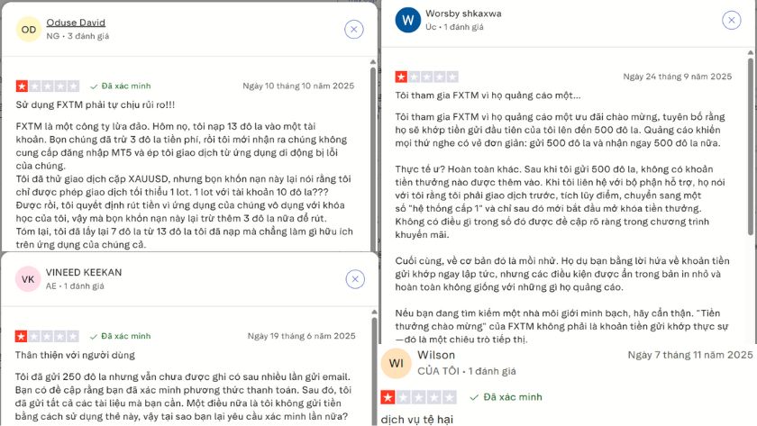 Cộng đồng trader quốc tế lên tiếng tố cáo FXTM