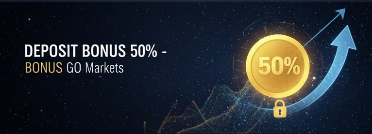 Deposit bonus 50% - Bonus GO Markets