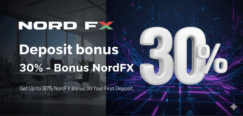 Deposit bonus 30% - Bonus NordFX