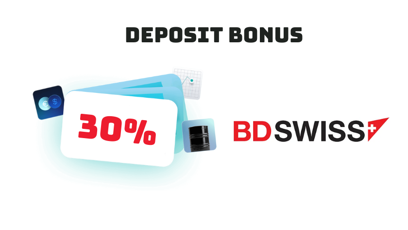 Deposit bonus 30% - Bonus BDSwiss