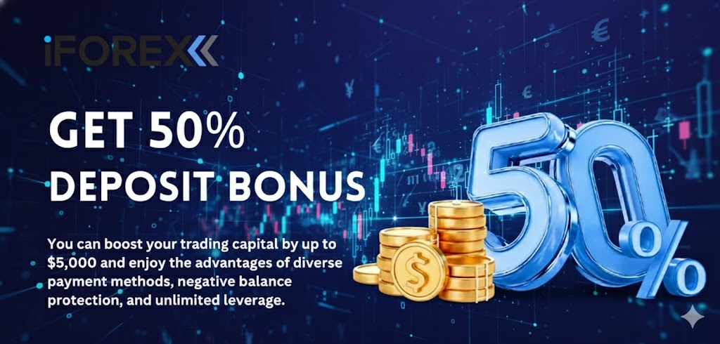 Deposit bonus 50% - Bonus iFOREX