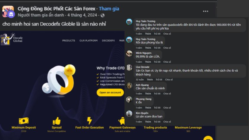 Các đánh giá từ DecodeFX