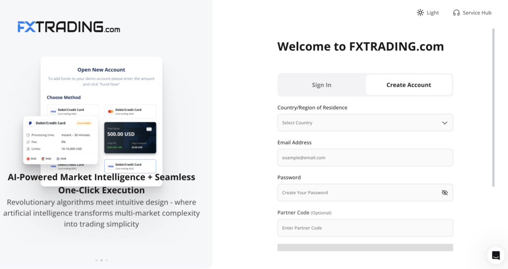 Cách đăng ký nhận Bonus FXTRADING.com Cách đăng ký nhận Bonus FXTRADING.com