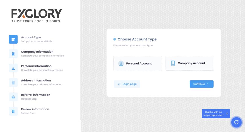 Cách đăng ký nhận Bonus FxGlory Cách đăng ký nhận Bonus FxGlory
