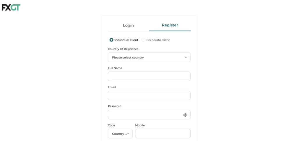 Cách đăng ký nhận Bonus FXGT