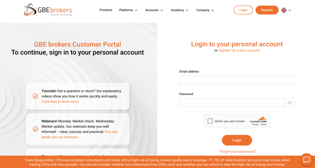 Cách đăng ký nhận bonus GBE Brokers