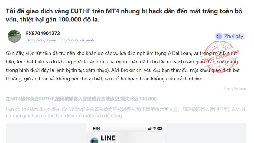 Đánh giá của trader về sàn Atom Markets