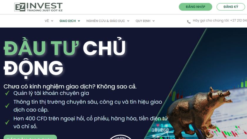 Khái quát về sàn giao dịch EZInvest