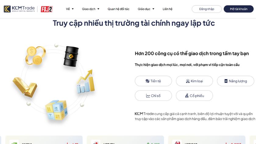 Khái quát về sàn giao dịch KCM Trade