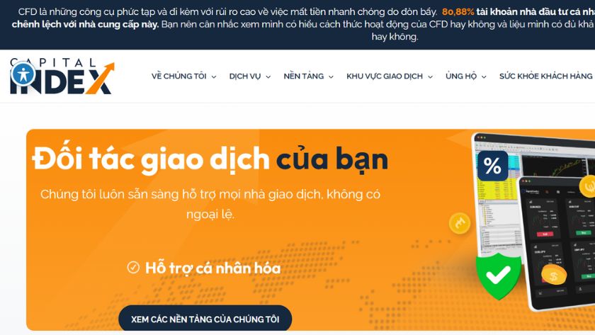 Tìm hiểu khái quát sàn Capital Index