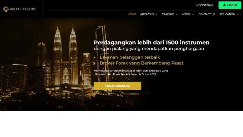 Tìm hiểu khái quát về sàn Golden Brokers