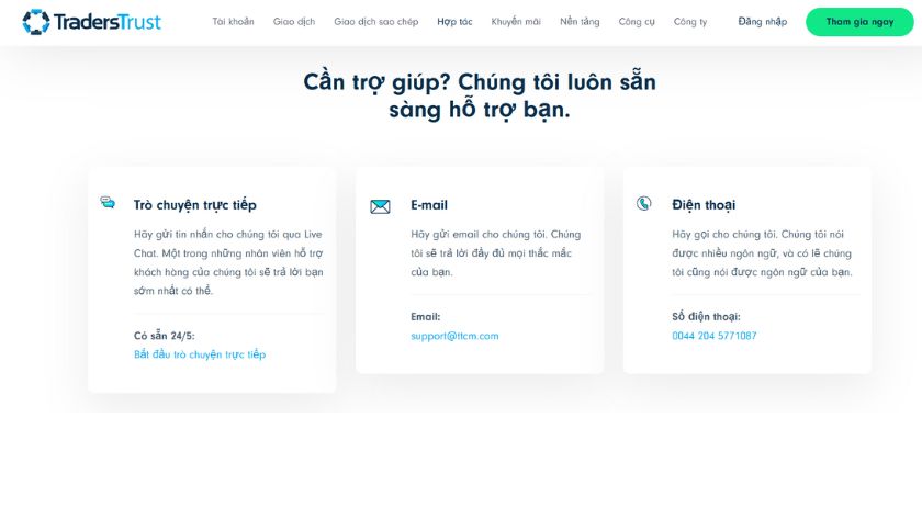 Tìm hiểu khái quát về sàn giao dịch Traders Trust