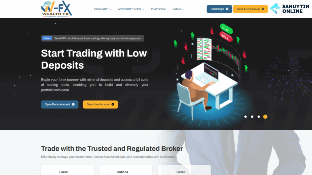 Deposit bonus 20% - Bonus Wealth FX