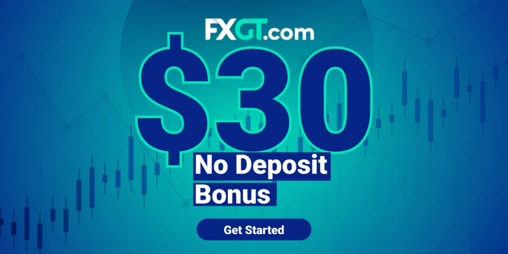 No deposit bonus 30 USD - Bonus FXGT