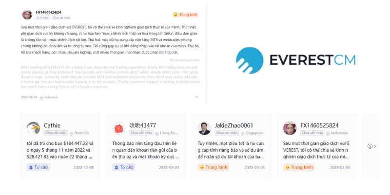 Cộng đồng người dùng lên tiếng với EverestCM