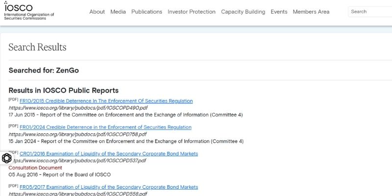 Các vấn đề mâu thuẫn pháp lý của sàn ZengoFX bị cảnh báo
