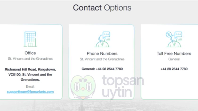 Các hình thức hỗ trợ người dùng của FP Markets