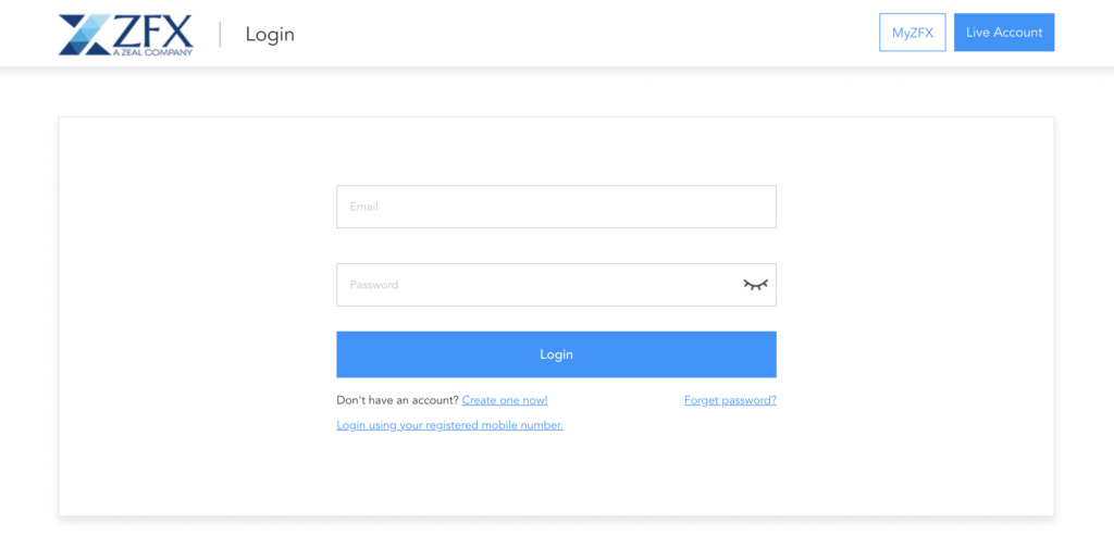 Cách đăng ký nhận Bonus ZFX
