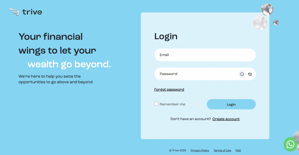 Cách đăng ký nhận Bonus Trive