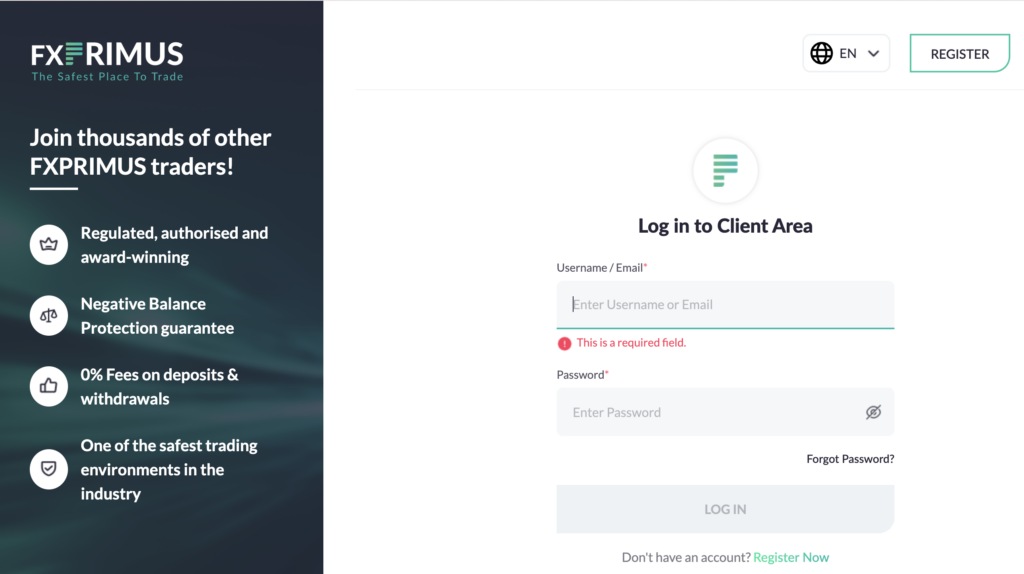 Cách đăng ký nhận Bonus FXPrimus