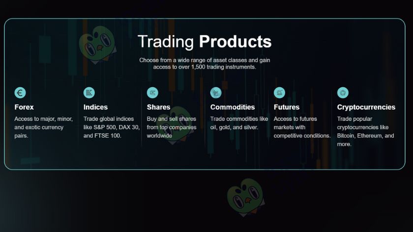 Các sản phẩm giao dịch Arrow TradeFX 