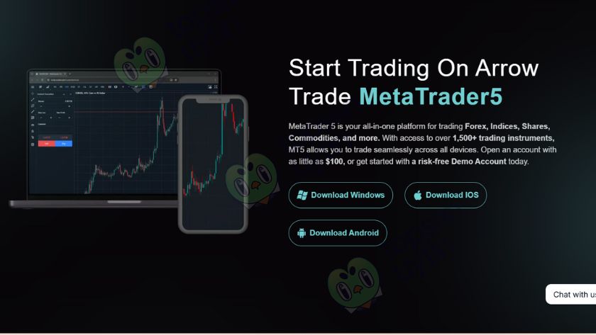 Nền tảng giao dịch Arrow TradeFX