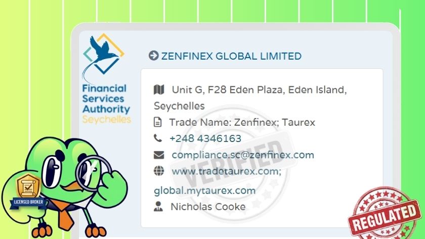 Giấy phép FSA của sàn Taurex