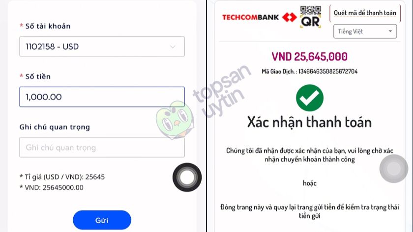 Top Sàn Uy Tín Team nạp $1000 để giao dịch thực tế trên sàn VT Markets