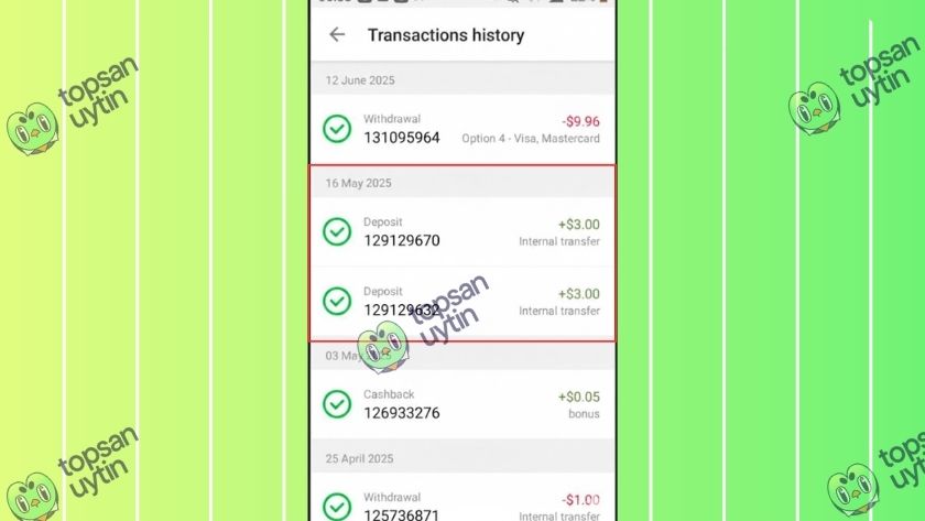 Top Sàn Uy Tín Team thử nạp các khoản tiền nhỏ vào FBS