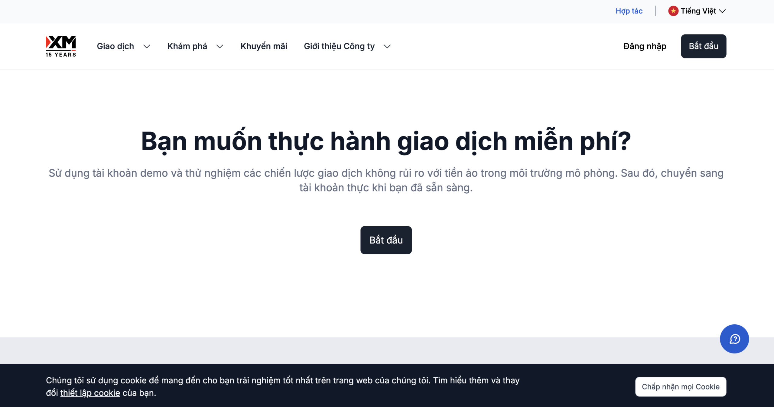 Bắt đầu giao dịch miễn phí Bắt đầu giao dịch miễn phí