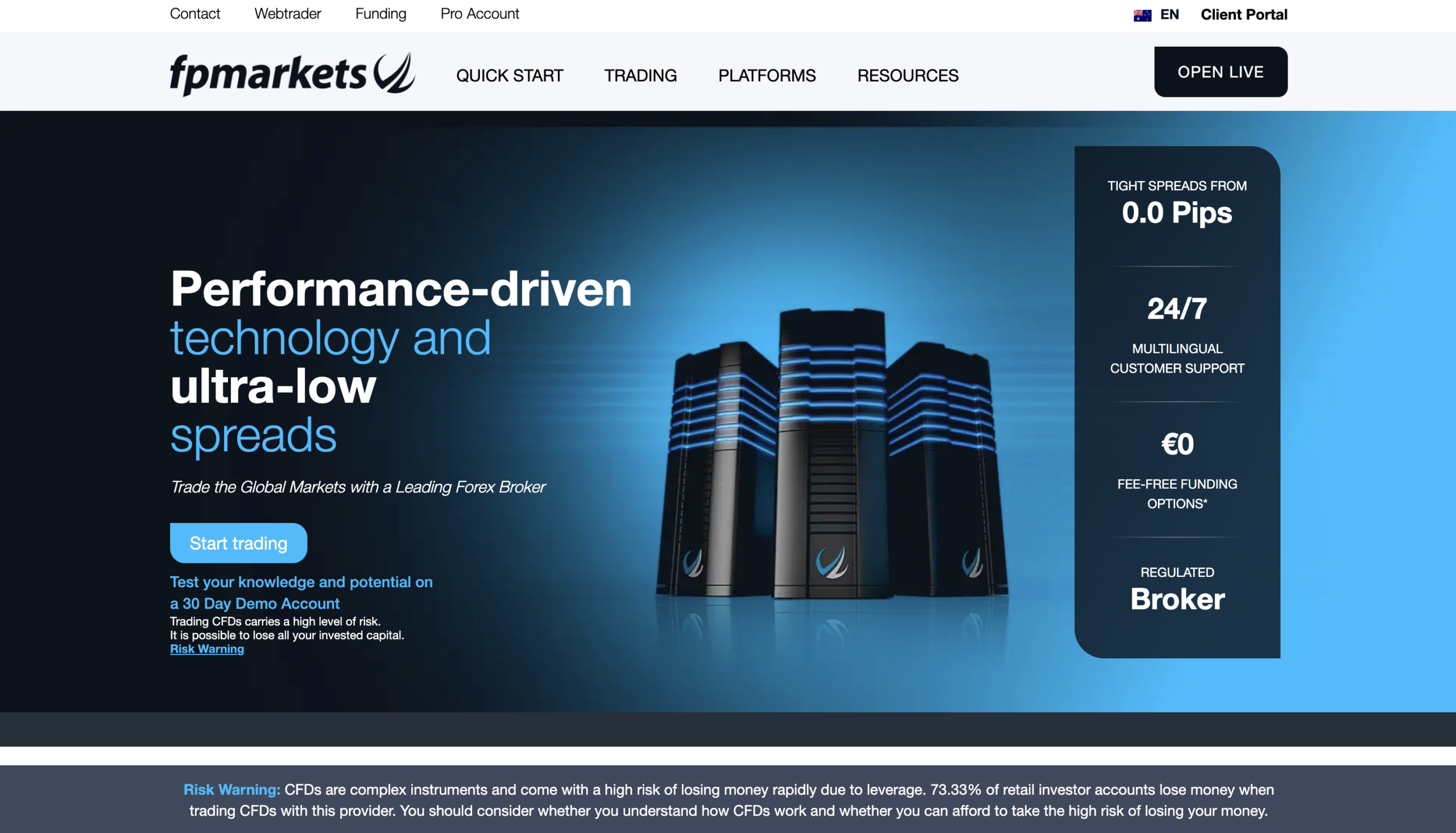 Trang chủ sàn FP Markets