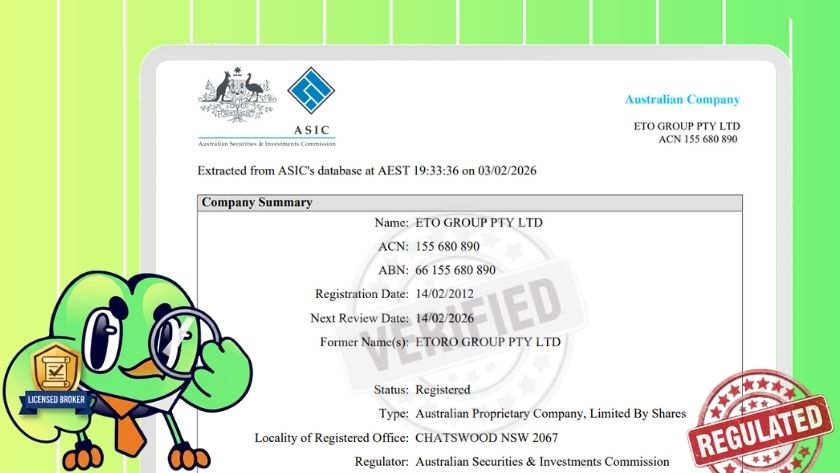 Giấy phép ASIC của ETO Markets