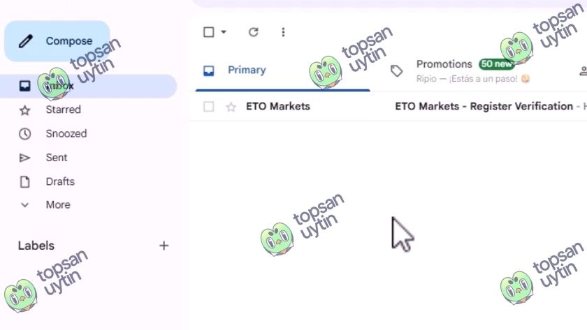 Top Sàn Uy Tín Team đã đăng ký tài khoản ETO Markets