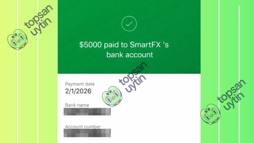 Top Sàn Uy Tín Team đã nạp $5000 nhưng tiền không vào tài khoản